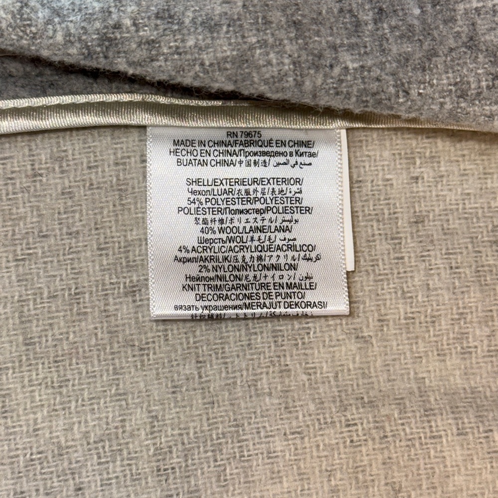 Bcbgeneration Wool Blend Two Toned Jacket In Grey… - image 6